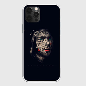 Чехол для iPhone 12 Pro Max с принтом Цветочный Курт в Екатеринбурге, Силикон |  | alternative | kurt cobain | metall | music | nirvana | rock | альтернатива | курт кобейн | курт кобэйн | металл | музыка | нирвана | нирванна | рок