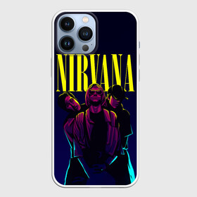 Чехол для iPhone 13 Pro Max с принтом Nirvana Neon в Екатеринбурге,  |  | alternative | kurt cobain | metall | music | nirvana | rock | альтернатива | курт кобейн | курт кобэйн | металл | музыка | нирвана | нирванна | рок