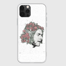 Чехол для iPhone 12 Pro Max с принтом Цветы в волосах в Екатеринбурге, Силикон |  | alternative | kurt cobain | metall | music | nirvana | rock | альтернатива | курт кобейн | курт кобэйн | металл | музыка | нирвана | нирванна | рок