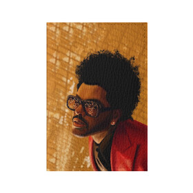 Обложка для паспорта матовая кожа с принтом After Hours - The Weeknd в Екатеринбурге, натуральная матовая кожа | размер 19,3 х 13,7 см; прозрачные пластиковые крепления | blinding lights | music | pop | star boy | the weekend | the weeknd | музыка | уикенд