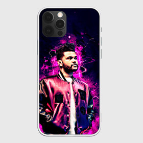 Чехол для iPhone 12 Pro с принтом The Weeknd в Екатеринбурге, силикон | область печати: задняя сторона чехла, без боковых панелей | blinding lights | music | pop | star boy | the weekend | the weeknd | музыка | уикенд