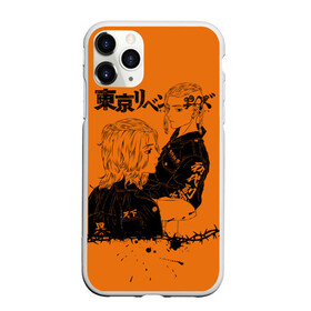 Чехол для iPhone 11 Pro Max матовый с принтом токийские мстители ораньжевый в Екатеринбурге, Силикон |  | Тематика изображения на принте: anime | tokyo revengers | аниме | манга | токийские мстители