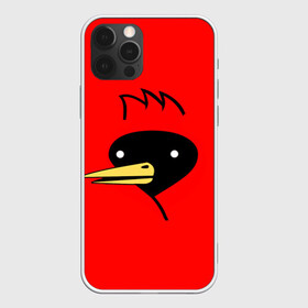 Чехол для iPhone 12 Pro Max с принтом Омская Птица в Екатеринбурге, Силикон |  | Тематика изображения на принте: winged doom | вингедум | мемы | омск | птица