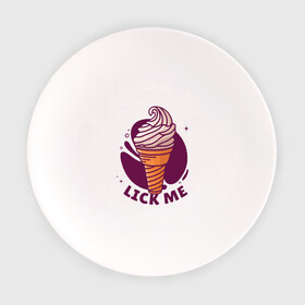 Тарелка с принтом Оближи меня в Екатеринбурге, фарфор | диаметр - 210 мм
диаметр для нанесения принта - 120 мм | art | cone | drawing | ice cream | арт | мороженое | рисунок | рожок