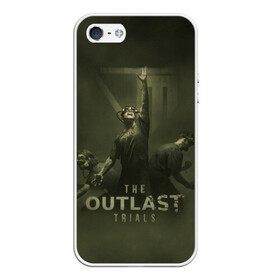 Чехол для iPhone 5/5S матовый с принтом The Outlast Trial в Екатеринбурге, Силикон | Область печати: задняя сторона чехла, без боковых панелей | game | horror | outlast | апшер | аутласт | аутлэст | игра | майлз | меркоф | хоррор