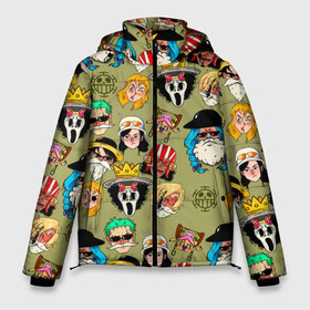 Мужская зимняя куртка 3D с принтом Персонажи One Piece Большой куш в Екатеринбурге, верх — 100% полиэстер; подкладка — 100% полиэстер; утеплитель — 100% полиэстер | длина ниже бедра, свободный силуэт Оверсайз. Есть воротник-стойка, отстегивающийся капюшон и ветрозащитная планка. 

Боковые карманы с листочкой на кнопках и внутренний карман на молнии. | Тематика изображения на принте: anime | manga | monkey d. luffy | one piece | аниме | большой куш | ван пис | вон пис | гол д. роджер | кайдо | король пиратов | луфи | луффи | манга | манки д. луффи | нами | нико робин | пират | портгас д. эйс | ророноа зоро