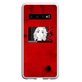 Чехол для Samsung Galaxy S10 с принтом МИККИ | RED EDITION в Екатеринбурге, Силикон | Область печати: задняя сторона чехла, без боковых панелей | anime | draken | mikey | tokyo revengers | аниме | дракен | кэн | манга | мандзиро | микки | рюгудзи | сано | токийские мстители