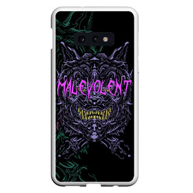 Чехол для Samsung S10E с принтом MALEVOLENT / ANGRY DOG в Екатеринбурге, Силикон | Область печати: задняя сторона чехла, без боковых панелей | angry dog | готический | дог | животные | зверь | злая собака | зубы | клыки | монстр | оскал | пасть | пес | челюсть