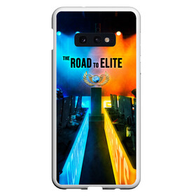 Чехол для Samsung S10E с принтом Road to global elite в Екатеринбурге, Силикон | Область печати: задняя сторона чехла, без боковых панелей | counter stike | cs go | csgo | elite | faceit | global | global elite | mvp | road to global elite | глобал | контр страйк | контра | соревнования | фейсит