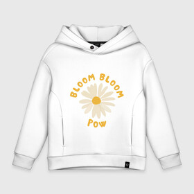 Детское худи Oversize хлопок с принтом THE BOYZ Bloom Bloom Pow Cute  в Екатеринбурге, френч-терри — 70% хлопок, 30% полиэстер. Мягкий теплый начес внутри —100% хлопок | боковые карманы, эластичные манжеты и нижняя кромка, капюшон на магнитной кнопке | 3racha | bts | bts idol | drake | exid hot pink | ikon | kpop | sleepy baby wolf | stay gold | the boyz bloom bloom pow cute retro lyrics | кейпоп | корейская музыка | корея | кпоп | поп