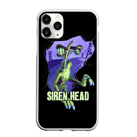 Чехол для iPhone 11 Pro матовый с принтом СИРЕНОГОЛОВЫЙ  SIREN HEAD в Екатеринбурге, Силикон |  | siren head | игра | монстр | сиреноголовый | существо | хоррор