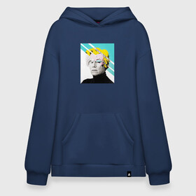 Худи SuperOversize хлопок с принтом Энди Уорхол | Andy Warhol в Екатеринбурге, 70% хлопок, 30% полиэстер, мягкий начес внутри | карман-кенгуру, эластичная резинка на манжетах и по нижней кромке, двухслойный капюшон
 | andy warhol | художник | энди уорхол