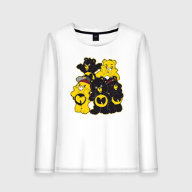 Женский лонгслив хлопок с принтом Wu-Tang Bears в Екатеринбурге, 100% хлопок |  | black | cream | gza | hip hop | method man | music | new york | odb | old school | rap | rza | wu tang | wu tang clan | аудио | винил | ву тэнг | граффити | диджей | кассета | микрофон | музыка | нью йорк | пластинка | рэп | рэпер | хип хоп