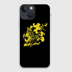 Чехол для iPhone 13 mini с принтом Рыцарь Орнштейн Dark Souls в Екатеринбурге,  |  | dark | dark souls | knight | ornstein | souls | дарк | дарк соулс | копьё | орнстейн | орнштейн | рыцарь | соулс