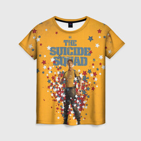 Женская футболка 3D с принтом Rick Flag в Екатеринбурге, 100% полиэфир ( синтетическое хлопкоподобное полотно) | прямой крой, круглый вырез горловины, длина до линии бедер | dc | peacemaker . миротворец | rick flag | squad | suicide squad | vdkarsvet | джоэл киннаман | миссия навылет | отряд | рик флэг