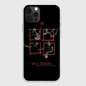 Чехол для iPhone 12 Pro Max с принтом I am a Gracer в Екатеринбурге, Силикон |  | alternative | metall | music | rock | three days grace | адам гонтье | альтернатива | металл | музыка | рок | три дэйс грэйс
