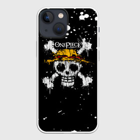 Чехол для iPhone 13 mini с принтом Весылый Роджер | One Piece в Екатеринбурге,  |  | anime | manga | one piece | аниме | большой куш | ван пис | весёлый роджер | вон пис | король пиратов | логотип | манга | монки д. луффи | мугивары | перекрещённый костями | пират | пиратский флаг