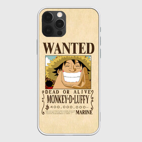 Чехол для iPhone 12 Pro с принтом WANTED Monkey D. Luffy в Екатеринбурге, силикон | область печати: задняя сторона чехла, без боковых панелей | anime | manga | monkey d. luffy | one piece | аниме | большой куш | ван пис | вон пис | гол д. роджер | кайдо | король пиратов | луфи | луффи | манга | манки д. луффи | нами | нико робин | пират | портгас д. эйс | ророноа зоро