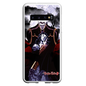 Чехол для Samsung Galaxy S10 с принтом Ди: Охотник на вампиров в Екатеринбурге, Силикон | Область печати: задняя сторона чехла, без боковых панелей | вампир | граф | дампир | ди | магнус ли | наёмник | охотник