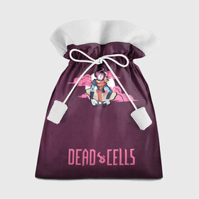 Подарочный 3D мешок с принтом Dead Cells Pink в Екатеринбурге, 100% полиэстер | Размер: 29*39 см | Тематика изображения на принте: cell | cells | dead | dead cells | game | gamer | games | metroidvania | roguelike | игра | игры