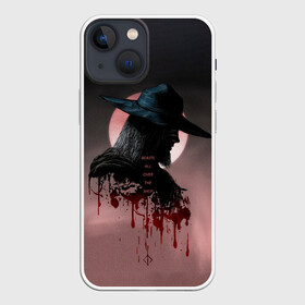 Чехол для iPhone 13 mini с принтом Blind Hunter в Екатеринбурге,  |  | bloodborne | game | games | stranger | бладборн | игра | игры | соулс | странник
