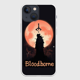 Чехол для iPhone 13 mini с принтом Знак охотника в Екатеринбурге,  |  | bloodborne | game | games | stranger | бладборн | игра | игры | соулс | странник