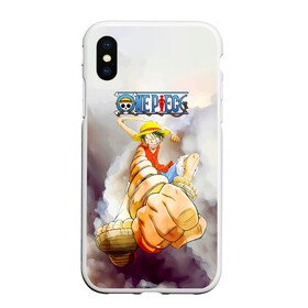 Чехол для iPhone XS Max матовый с принтом Удар резинового Луффи One Piece в Екатеринбурге, Силикон | Область печати: задняя сторона чехла, без боковых панелей | anime | manga | monkey d. luffy | one piece | аниме | большой куш | ван пис | вон пис | капитан | король пиратов | луси | луфи | луффи | луффи но уми | луффи таро | манга | манки д. луффи | мугивара | пират | пятый император