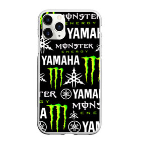 Чехол для iPhone 11 Pro Max матовый с принтом YAMAHA X MONSTER / SPORT в Екатеринбурге, Силикон |  | Тематика изображения на принте: monster energy | motorcycle | yamaha | yzf r6 | байк | байкер | зеленый | монстер | мотоспорт | мототехника | мотоцикл | мотоциклист | скутер | энергетик. | ямаха