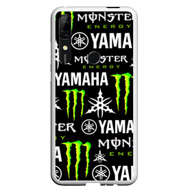 Чехол для Honor P Smart Z с принтом YAMAHA X MONSTER / SPORT в Екатеринбурге, Силикон | Область печати: задняя сторона чехла, без боковых панелей | monster energy | motorcycle | yamaha | yzf r6 | байк | байкер | зеленый | монстер | мотоспорт | мототехника | мотоцикл | мотоциклист | скутер | энергетик. | ямаха