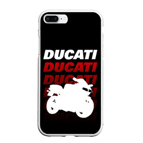 Чехол для iPhone 7Plus/8 Plus матовый с принтом DUCATI / ДУКАТИ / SPORT в Екатеринбурге, Силикон | Область печати: задняя сторона чехла, без боковых панелей | Тематика изображения на принте: ducati | motorcycle | motosport | racing | speed | sport | байк. | гонки | двигатель | дукати | мото | мотокросс | мотоспорт | мототриал | мотоцикл | скорость | спорт