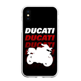 Чехол для iPhone XS Max матовый с принтом DUCATI / ДУКАТИ / SPORT в Екатеринбурге, Силикон | Область печати: задняя сторона чехла, без боковых панелей | ducati | motorcycle | motosport | racing | speed | sport | байк. | гонки | двигатель | дукати | мото | мотокросс | мотоспорт | мототриал | мотоцикл | скорость | спорт