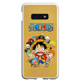 Чехол для Samsung S10E с принтом Персонажи One Piece. Большой куш в Екатеринбурге, Силикон | Область печати: задняя сторона чехла, без боковых панелей | Тематика изображения на принте: anime | manga | monkey d. luffy | one piece | аниме | большой куш | ван пис | вон пис | гол д. роджер | кайдо | король пиратов | луфи | луффи | манга | манки д. луффи | нами | нико робин | пират | портгас д. эйс | ророноа зоро