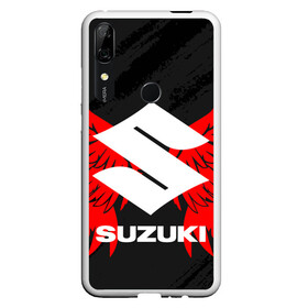 Чехол для Honor P Smart Z с принтом SUZUKI / СУЗУКИ / МОТОСПОРТ в Екатеринбурге, Силикон | Область печати: задняя сторона чехла, без боковых панелей | motorcycle | motosport | racing | speed | sport | suzuki | байк. | гонки | двигатель | мото | мотокросс | мотоспорт | мототриал | мотоцикл | скорость | спорт | сузуки