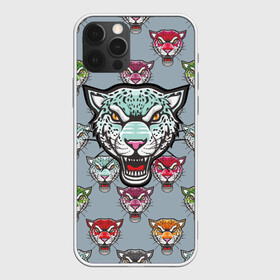 Чехол для iPhone 12 Pro Max с принтом Леопард в Екатеринбурге, Силикон |  | leopard | panthera | барс | большая кошка | животные | звери | кошки | леопард | морды | пантера | паттерн | пятна | хищники