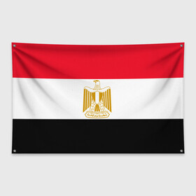 Флаг-баннер с принтом Египет | Египетский флаг в Екатеринбурге, 100% полиэстер | размер 67 х 109 см, плотность ткани — 95 г/м2; по краям флага есть четыре люверса для крепления | буква | герб | египет | египетский флаг | знак | иероглифы | символ | символы | флаг | флаг египта | эмблема | эмблемма