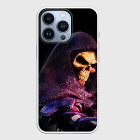 Чехол для iPhone 13 Pro с принтом Skeletor | Masters of the Universe (+спина)  (Z) в Екатеринбурге,  |  | he man | logo | masters of the universe | she ra | skeletor | властелины вселенной | логип | лого | мульт | мультфильм | скелетор