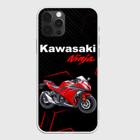 Чехол для iPhone 12 Pro Max с принтом KAWASAKI NINJA /  КАВАСАКИ в Екатеринбурге, Силикон |  | Тематика изображения на принте: kawasaki | motorcycle | motosport | ninja | racing | speed | sport | байк | гонки | двигатель | кавасаки | мото | мотокросс | мотоспорт | мототриал | мотоцикл | нинзя. | скорость | спорт