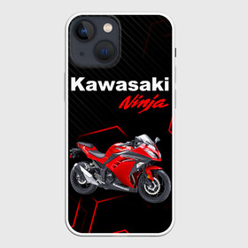 Чехол для iPhone 13 mini с принтом KAWASAKI NINJA    КАВАСАКИ в Екатеринбурге,  |  | kawasaki | motorcycle | motosport | ninja | racing | speed | sport | байк | гонки | двигатель | кавасаки | мото | мотокросс | мотоспорт | мототриал | мотоцикл | нинзя. | скорость | спорт
