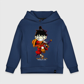 Детское худи Oversize хлопок с принтом Monkey D. Luffy One Piece в Екатеринбурге, френч-терри — 70% хлопок, 30% полиэстер. Мягкий теплый начес внутри —100% хлопок | боковые карманы, эластичные манжеты и нижняя кромка, капюшон на магнитной кнопке | anime | manga | monkey d. luffy | one piece | аниме | большой куш | ван пис | вон пис | капитан | король пиратов | луси | луфи | луффи | луффи но уми | луффи таро | манга | манки д. луффи | мугивара | пират | пятый император