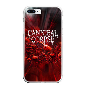 Чехол для iPhone 7Plus/8 Plus матовый с принтом Blood Cannibal Corpse | Труп Каннибала (Z) в Екатеринбурге, Силикон | Область печати: задняя сторона чехла, без боковых панелей | Тематика изображения на принте: cannibal | cannibal corpse | corpse | death metal | deathgrind | алекс уэбстер | брутальный дэт метал | дэт метал | дэтграйнд | пол мазуркевич | роб барретт | труп каннибала