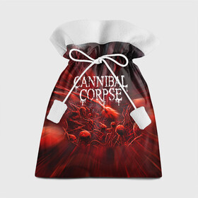 Подарочный 3D мешок с принтом Blood Cannibal Corpse | Труп Каннибала (Z) в Екатеринбурге, 100% полиэстер | Размер: 29*39 см | cannibal | cannibal corpse | corpse | death metal | deathgrind | алекс уэбстер | брутальный дэт метал | дэт метал | дэтграйнд | пол мазуркевич | роб барретт | труп каннибала