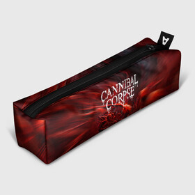 Пенал школьный 3D с принтом Blood Cannibal Corpse | Труп Каннибала (Z) в Екатеринбурге, 100% полиэстер | плотная ткань, застежка на молнии | Тематика изображения на принте: cannibal | cannibal corpse | corpse | death metal | deathgrind | алекс уэбстер | брутальный дэт метал | дэт метал | дэтграйнд | пол мазуркевич | роб барретт | труп каннибала