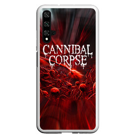 Чехол для Honor 20 с принтом Blood Cannibal Corpse | Труп Каннибала (Z) в Екатеринбурге, Силикон | Область печати: задняя сторона чехла, без боковых панелей | cannibal | cannibal corpse | corpse | death metal | deathgrind | алекс уэбстер | брутальный дэт метал | дэт метал | дэтграйнд | пол мазуркевич | роб барретт | труп каннибала