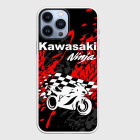 Чехол для iPhone 13 Pro Max с принтом KAWASAKI NINJA   КАВАСАКИ в Екатеринбурге,  |  | kawasaki | motorcycle | motosport | ninja | racing | speed | sport | байк | гонки | двигатель | кавасаки | мото | мотокросс | мотоспорт | мототриал | мотоцикл | нинзя. | скорость | спорт