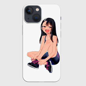 Чехол для iPhone 13 mini с принтом Нагаторо улыбается в Екатеринбурге,  |  | hayase nagatoro | nagatoro | nagatoro art | издевайся нагаторо арт | нагаторо | нагаторо аниме | нагаторо арт | нагаторо манга | не издевайся нагаторо | не издевайся нагаторо аниме