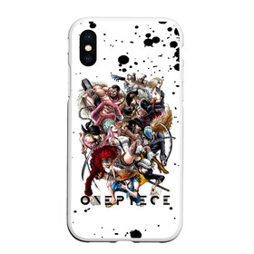 Чехол для iPhone XS Max матовый с принтом Пираты One Piece. Большой куш в Екатеринбурге, Силикон | Область печати: задняя сторона чехла, без боковых панелей | anime | manga | monkey d. luffy | one piece | аниме | бейзил хокинс | большой куш | ван пис | вон пис | капоне бэдж | король пиратов | луфи | луффи | манга | манки д. луффи | пират | ророноа зоро | скретчмен апу