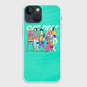 Чехол для iPhone 13 mini с принтом Пираты One Piece на стиле в Екатеринбурге,  |  | anime | manga | monkey d. luffy | one piece | аниме | большой куш | ван пис | вон пис | гол д. роджер | кайдо | король пиратов | луфи | луффи | манга | манки д. луффи | нами | нико робин | пират | портгас д. эйс | ророноа зоро