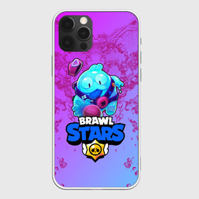 Чехол для iPhone 12 Pro с принтом BRAWL STARS SQUEAK: СКВИК. в Екатеринбурге, силикон | область печати: задняя сторона чехла, без боковых панелей | brawl stars | leon | sally leon | shark | werewolf leon | акула | бравл старс | оборотень | сквик squeak