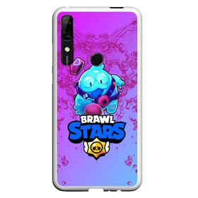 Чехол для Honor P Smart Z с принтом BRAWL STARS SQUEAK: СКВИК. в Екатеринбурге, Силикон | Область печати: задняя сторона чехла, без боковых панелей | brawl stars | leon | sally leon | shark | werewolf leon | акула | бравл старс | оборотень | сквик squeak