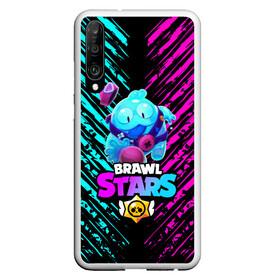 Чехол для Honor P30 с принтом BRAWL STARS SQUEAK: СКВИК. в Екатеринбурге, Силикон | Область печати: задняя сторона чехла, без боковых панелей | brawl stars | leon | sally leon | shark | werewolf leon | акула | бравл старс | оборотень | сквик squeak